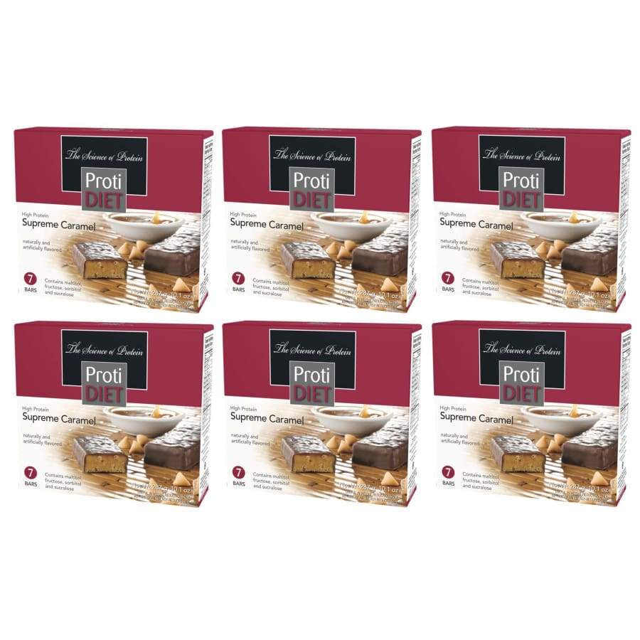 Proti Diet 15g Protein Bars - Supreme Caramel - High-quality Protein Bars by Proti Diet at BariatricPal Store