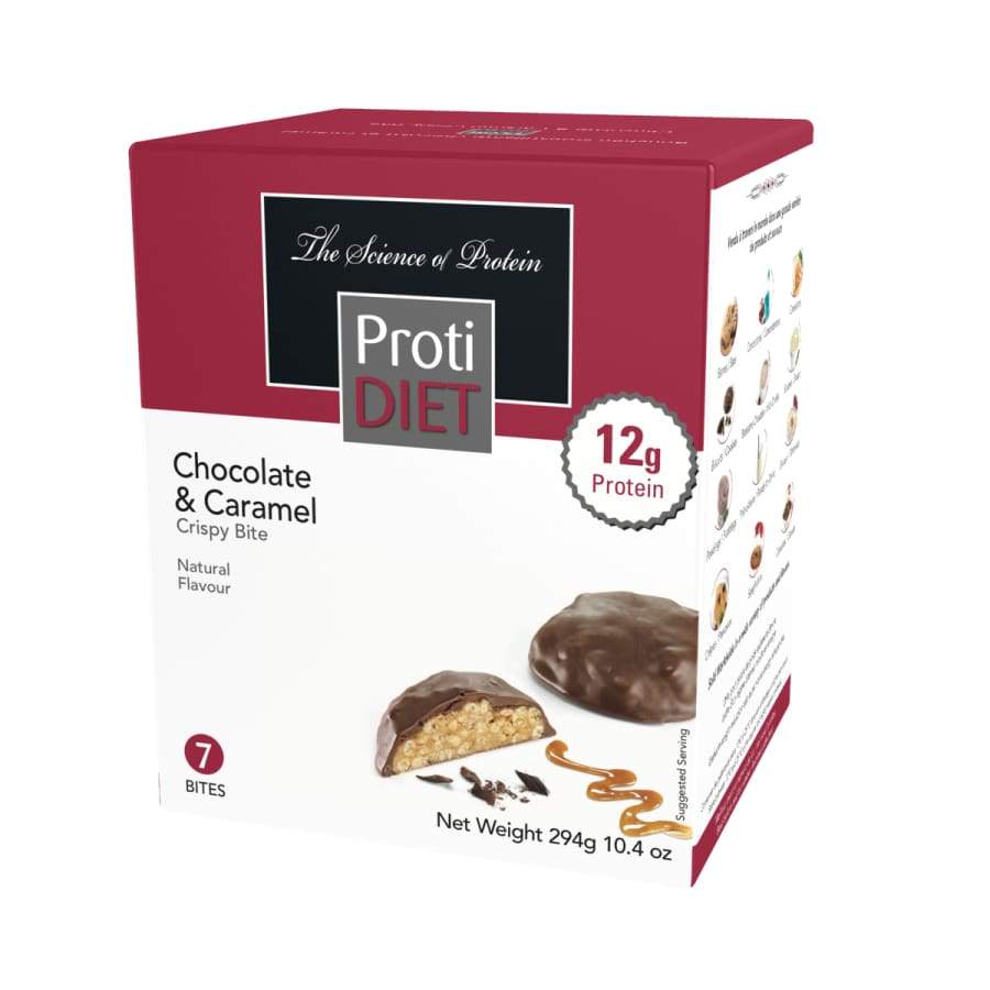 Proti Diet 15g Protein Bites - Chocolate and Caramel - High-quality Protein Bites by Proti Diet at BariatricPal Store