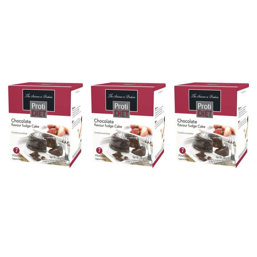Proti Diet 15g Protein Cake - Chocolate Fudge - High-quality Cakes & Cookies by Proti Diet at BariatricPal Store
