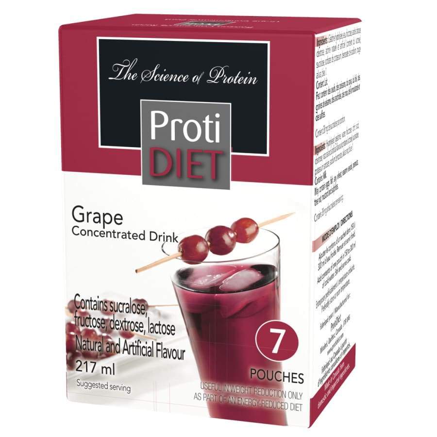 Proti Diet 15g Protein Fruit Concentrates - Grape - High-quality Fruit Drinks by Proti Diet at BariatricPal Store