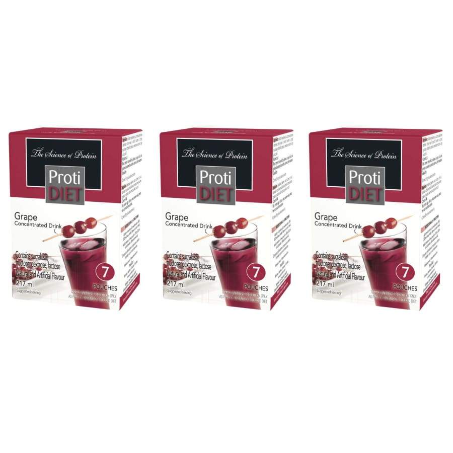 Proti Diet 15g Protein Fruit Concentrates - Grape - High-quality Fruit Drinks by Proti Diet at BariatricPal Store