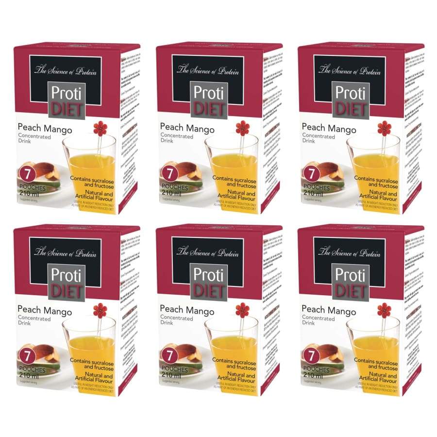 Proti Diet 15g Protein Fruit Concentrates - Peach Mango - High-quality Fruit Drinks by Proti Diet at BariatricPal Store