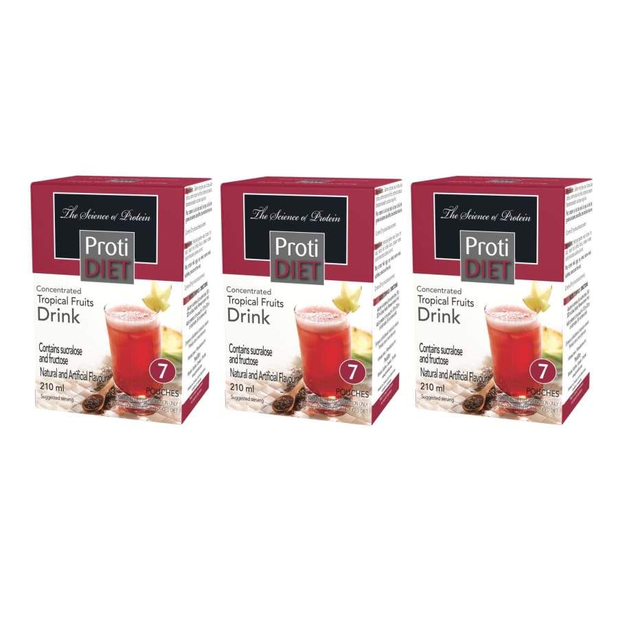 Proti Diet 15g Protein Fruit Concentrates – Tropical Fruit - High-quality Fruit Drinks by Proti Diet at BariatricPal Store