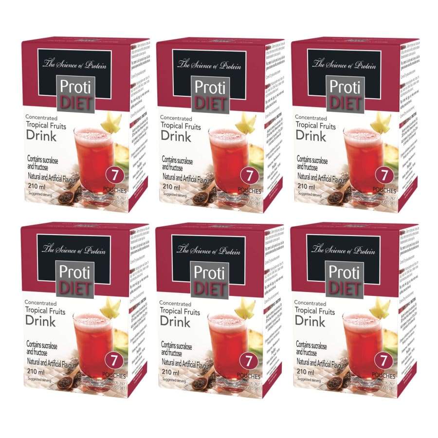 Proti Diet 15g Protein Fruit Concentrates – Tropical Fruit - High-quality Fruit Drinks by Proti Diet at BariatricPal Store