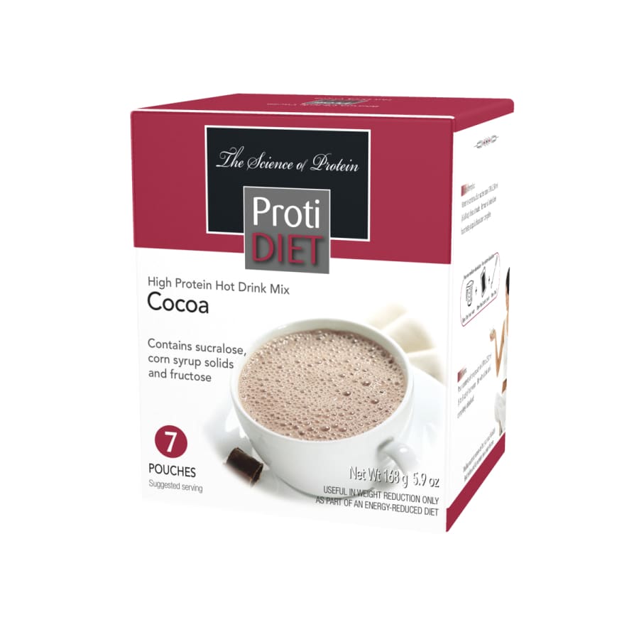 Proti Diet 15g Protein Hot Cocoa Drink Mix - High-quality Hot Drinks by Proti Diet at BariatricPal Store
