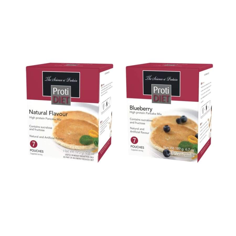 Proti Diet 15g Protein Pancake - Variety Pack - High-quality Pancake Mix by Proti Diet at BariatricPal Store