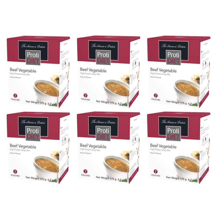 Proti Diet 15g Protein Soup - Beef Vegetable - High-quality Soups by Proti Diet at BariatricPal Store