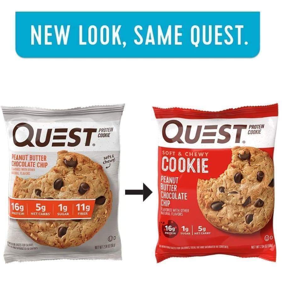 Quest Protein Cookies - 4-Flavor Variety Pack - High-quality Protein Cookies by Quest Nutrition at BariatricPal Store