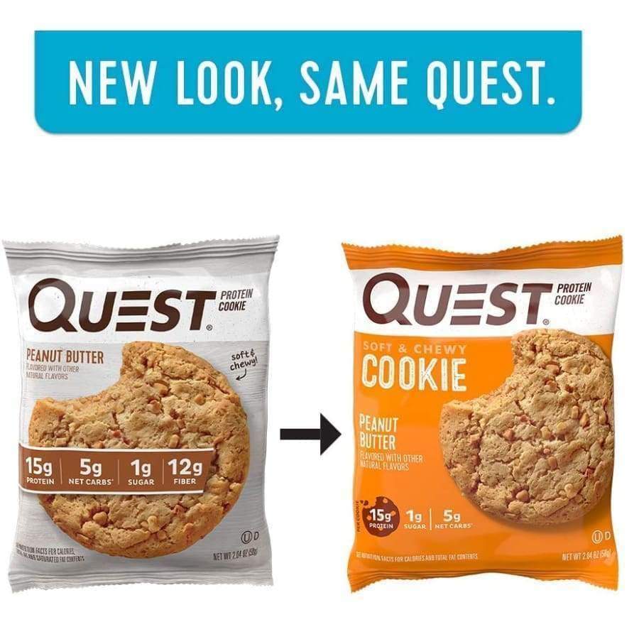 Quest Protein Cookies - 4-Flavor Variety Pack - High-quality Protein Cookies by Quest Nutrition at BariatricPal Store