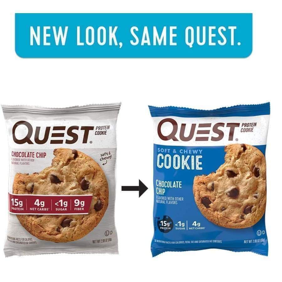Quest Protein Cookies - 4-Flavor Variety Pack - High-quality Protein Cookies by Quest Nutrition at BariatricPal Store