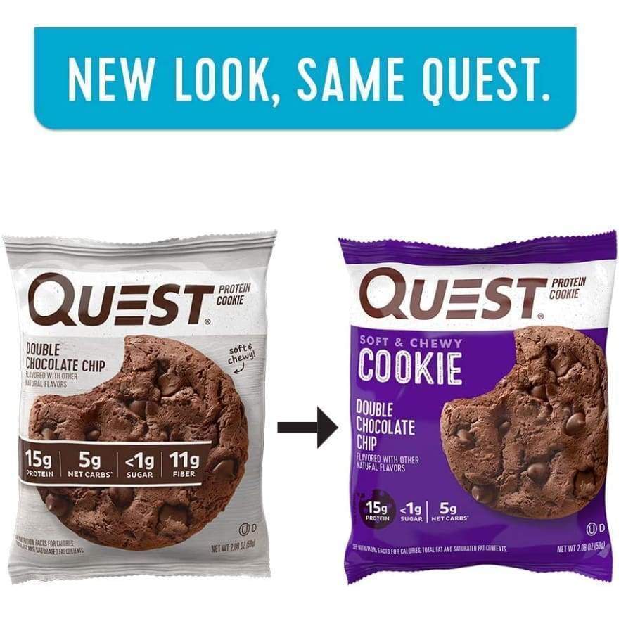 Quest Protein Cookies - 4-Flavor Variety Pack - High-quality Protein Cookies by Quest Nutrition at BariatricPal Store