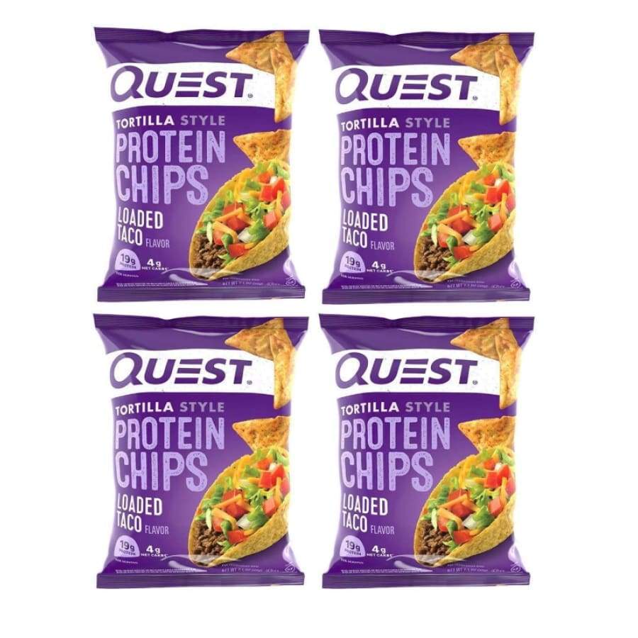 Quest Tortilla Style Protein Chips - Loaded Taco - High-quality Protein Chips by Quest Nutrition at BariatricPal Store
