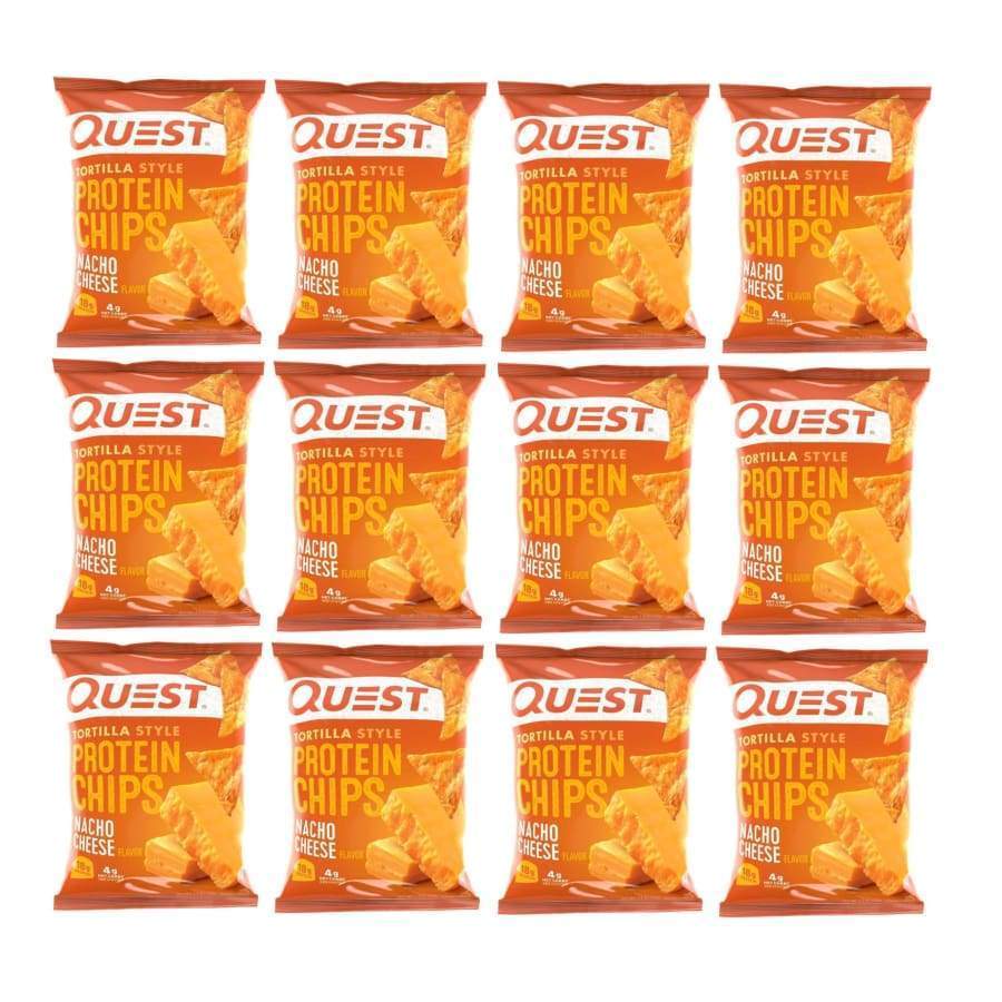 Quest Tortilla Style Protein Chips - Nacho Cheese - High-quality Protein Chips by Quest Nutrition at BariatricPal Store