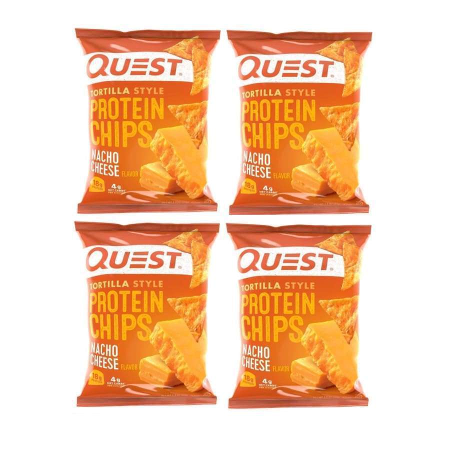 Quest Tortilla Style Protein Chips - Nacho Cheese - High-quality Protein Chips by Quest Nutrition at BariatricPal Store