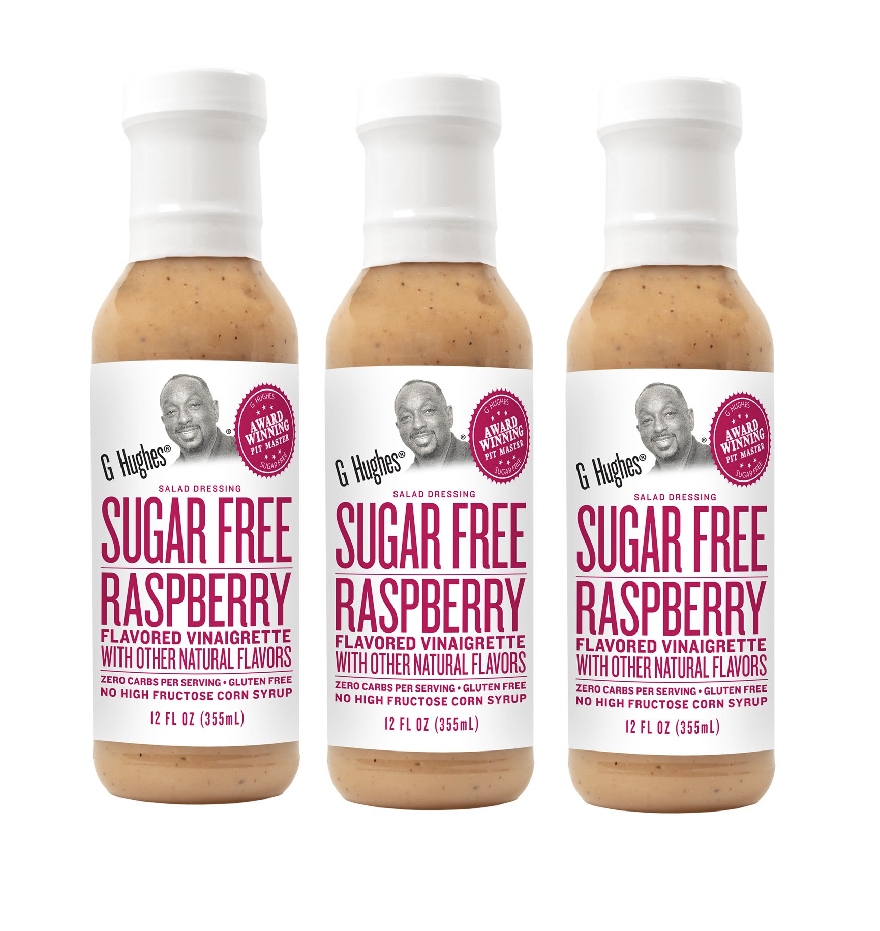 G Hughes' Sugar-Free Salad Dressings - Raspberry Vinaigrette - High-quality Salad Dressing by G Hughes at BariatricPal Store