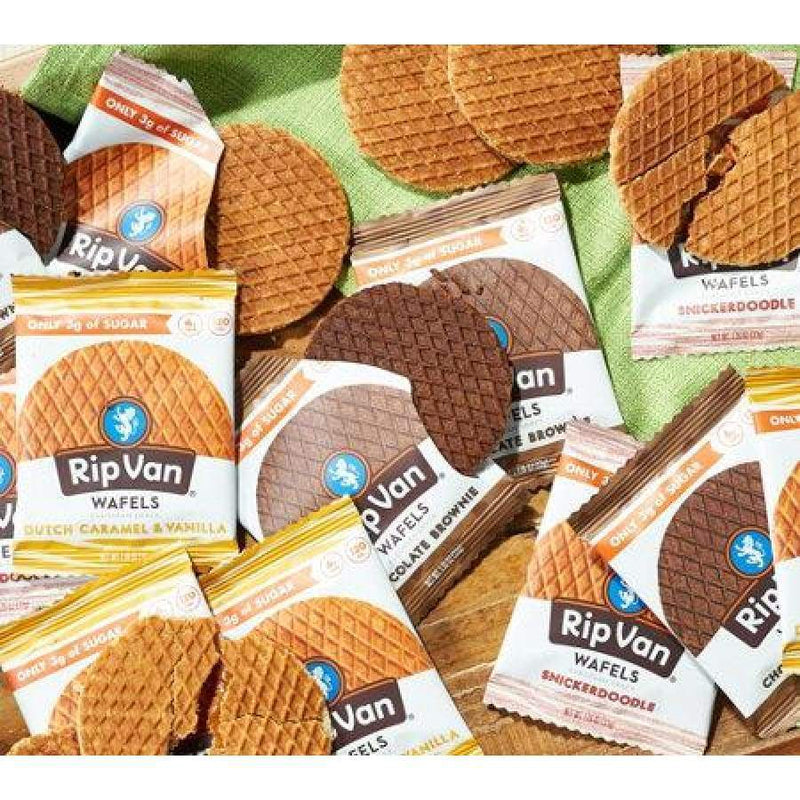 Rip Van Wafels - 5 Flavor Variety Pack (Low-Sugar) - High-quality Cakes & Cookies by Rip Van at 