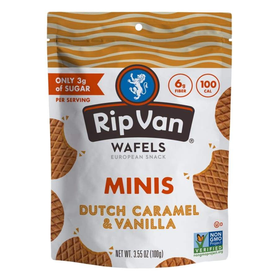 Rip Van Wafels - Dutch Caramel & Vanilla (Low-Sugar) - High-quality Cakes & Cookies by Rip Van at BariatricPal Store