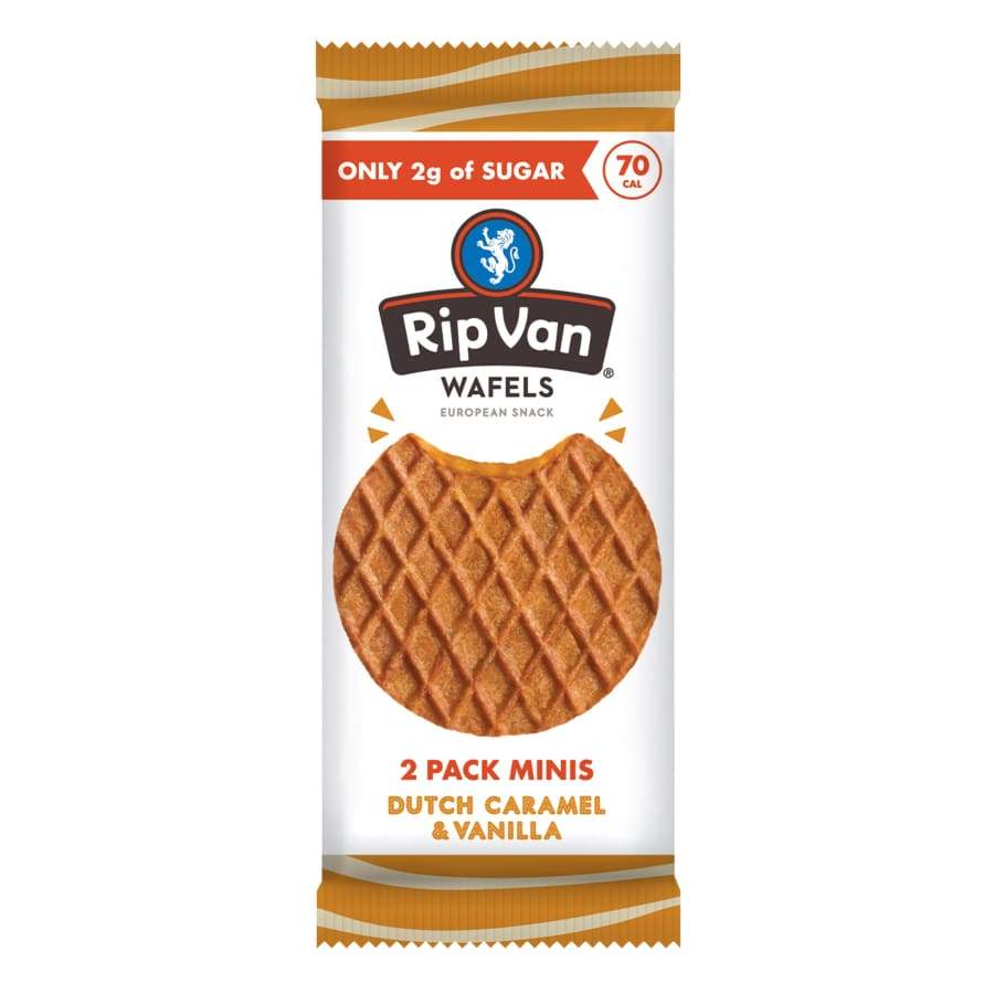 Rip Van Wafels - Dutch Caramel & Vanilla (Low-Sugar) - High-quality Cakes & Cookies by Rip Van at BariatricPal Store