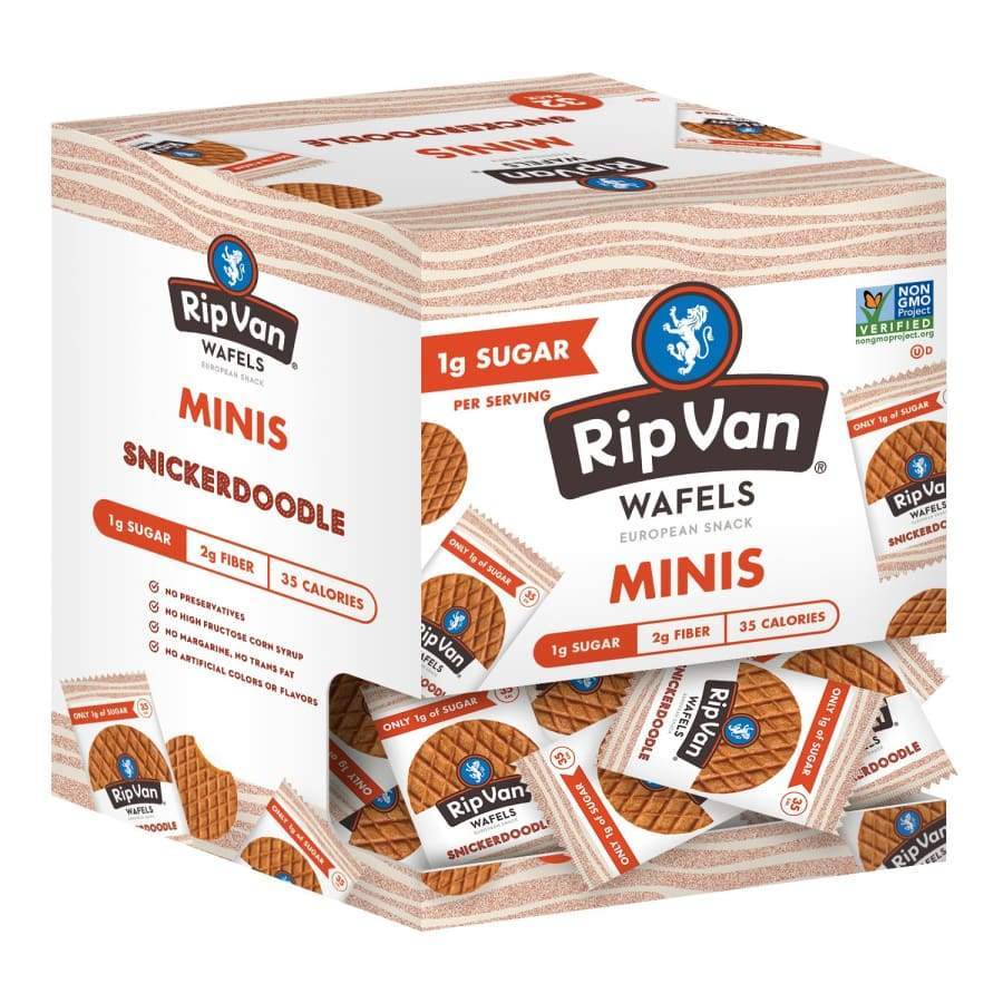 Rip Van Wafels - Snickerdoodle (Low-Sugar) - High-quality Cakes & Cookies by Rip Van at BariatricPal Store