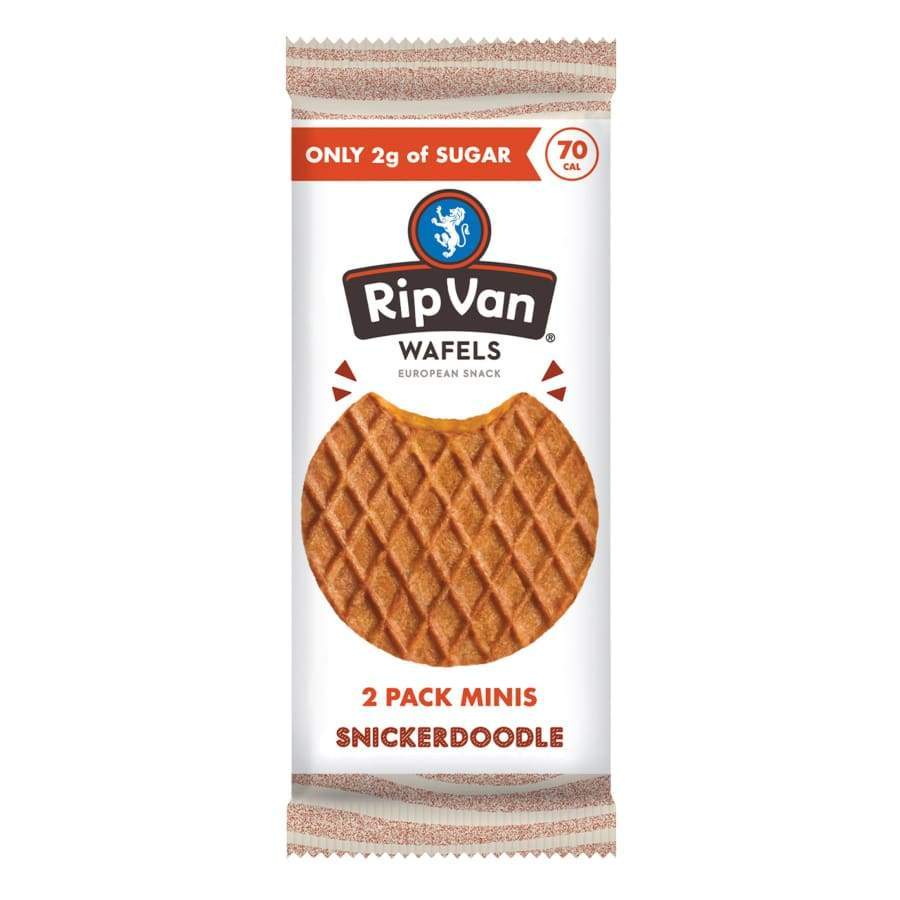 Rip Van Wafels - Snickerdoodle (Low-Sugar) - High-quality Cakes & Cookies by Rip Van at BariatricPal Store