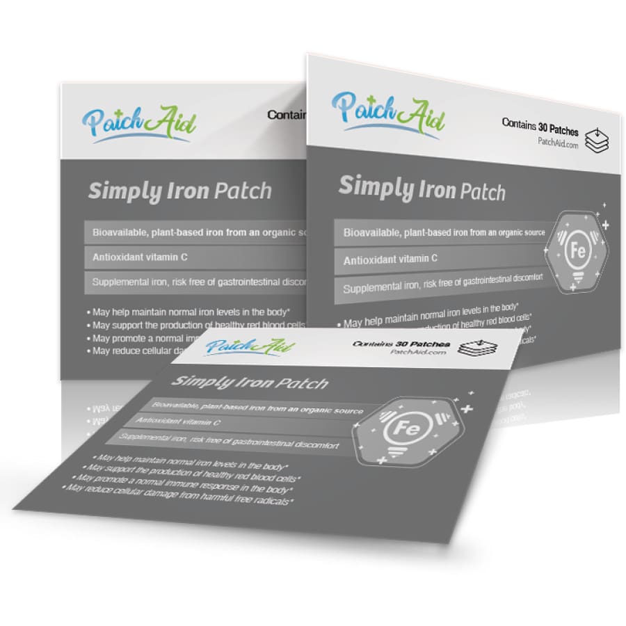 Simply Iron Patch by PatchAid - High-quality Vitamin Patch by PatchAid at BariatricPal Store