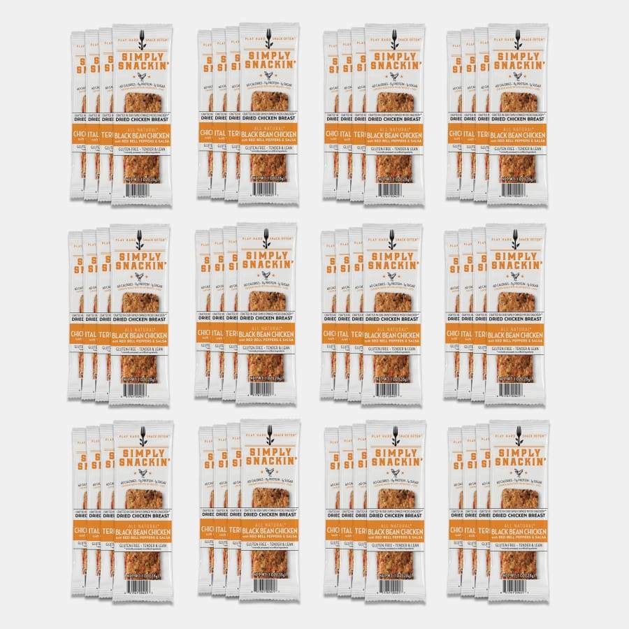 Simply Snackin' Chicken Protein Snack - Variety Pack - High-quality Meat Snack by Simply Snackin' at BariatricPal Store