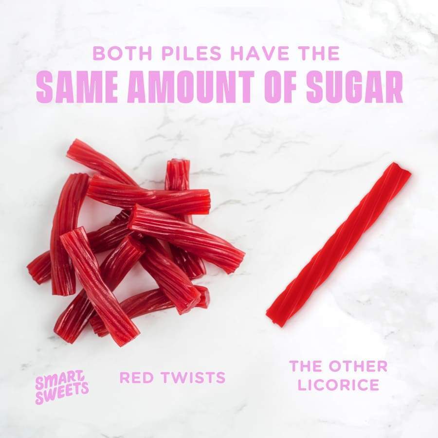 SmartSweets Red Twists - High-quality Candies by SmartSweets at BariatricPal Store