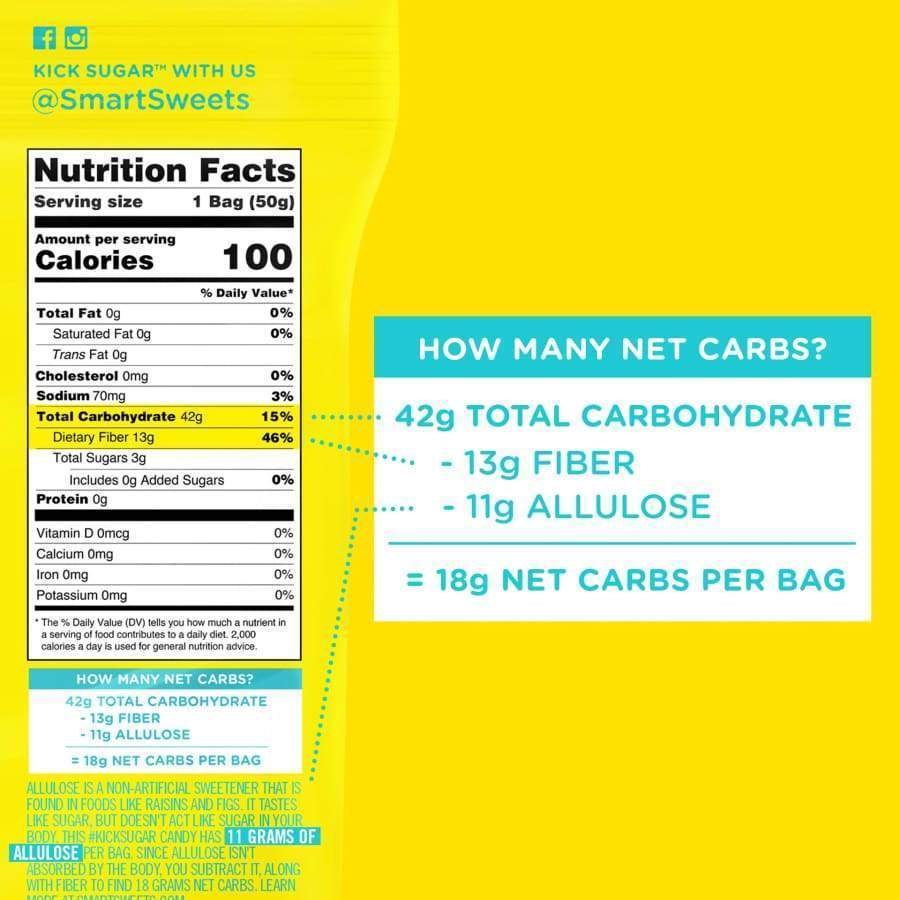 SmartSweets Sour Blast Buddies - High-quality Candies by SmartSweets at BariatricPal Store