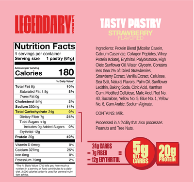 Legendary Foods Jumbo Variety Pack - High-quality Cakes & Cookies by Legendary Foods at BariatricPal Store