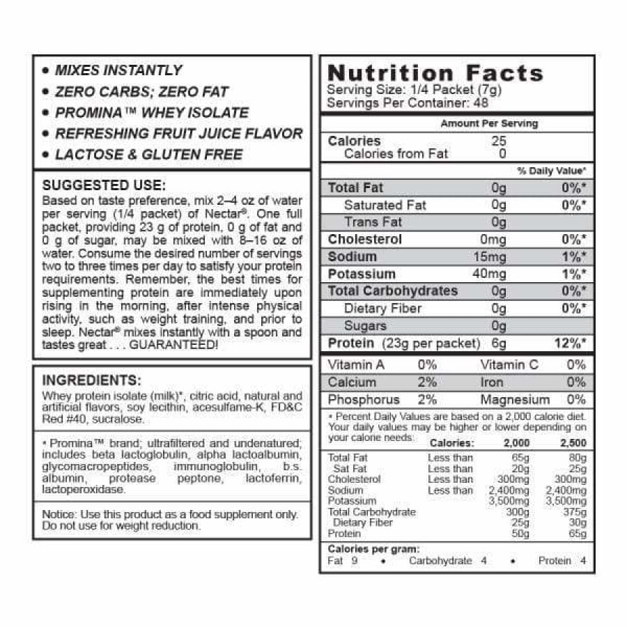 Syntrax Nectar Protein Powder Sampler Variety Bag - All 15 Flavors! - High-quality Single Serve Protein Packets by Syntrax at BariatricPal Store