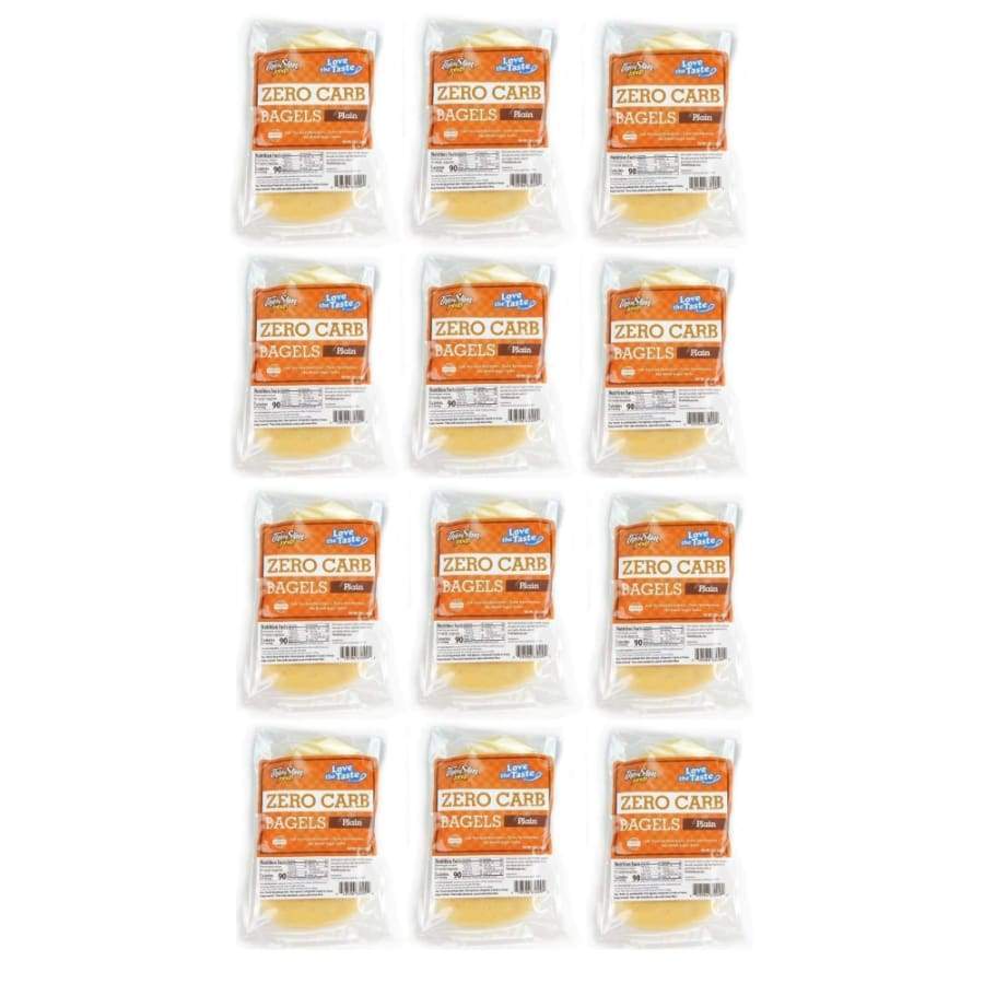 ThinSlim Foods Zero Carb Protein Bagels - Plain - High-quality Protein Bagels by ThinSlim Foods at BariatricPal Store