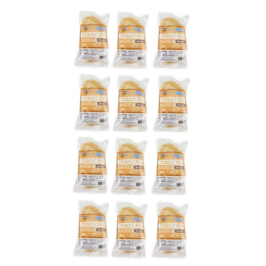 ThinSlim Foods Zero Carb Protein Bagels - Sesame - High-quality Protein Bagels by ThinSlim Foods at BariatricPal Store