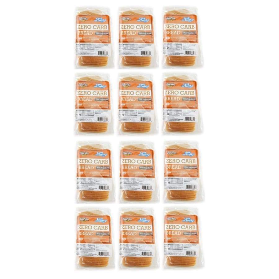 ThinSlim Foods Zero Carb Protein Bread - "Thin Sliced" Plain - High-quality Protein Bread by ThinSlim Foods at BariatricPal Store