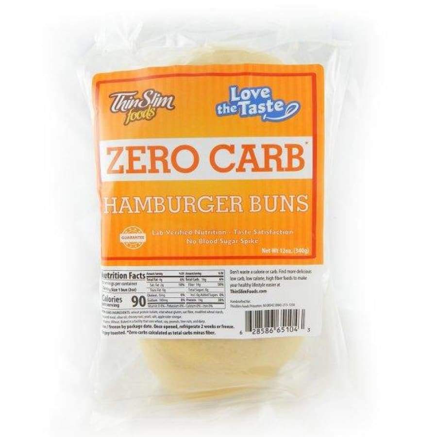 ThinSlim Foods Zero Carb Protein Hamburger Buns - High-quality Protein Buns by ThinSlim Foods at BariatricPal Store