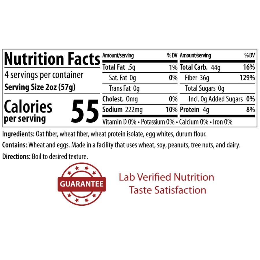 ThinSlim Foods Low Carb Impastable Pasta - Rotini - High-quality Pasta by ThinSlim Foods at BariatricPal Store