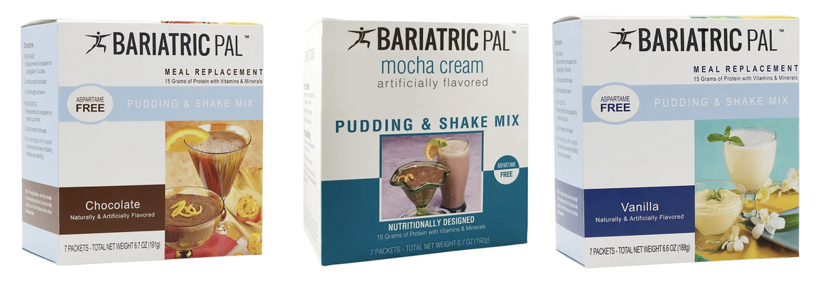 BariatricPal 15g Protein Shake or Pudding (Aspartame Free) - Jumbo Variety Pack - High-quality Puddings & Shakes by BariatricPal at BariatricPal Store