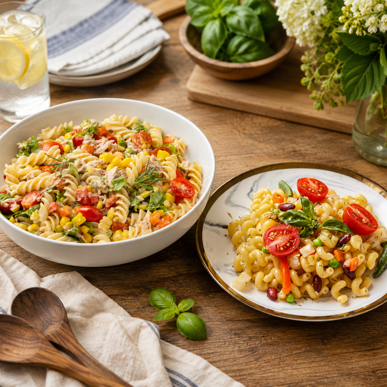 High Protein Pasta Salad Recipes | Perfect Summer Pasta Swaps | BariatricPal