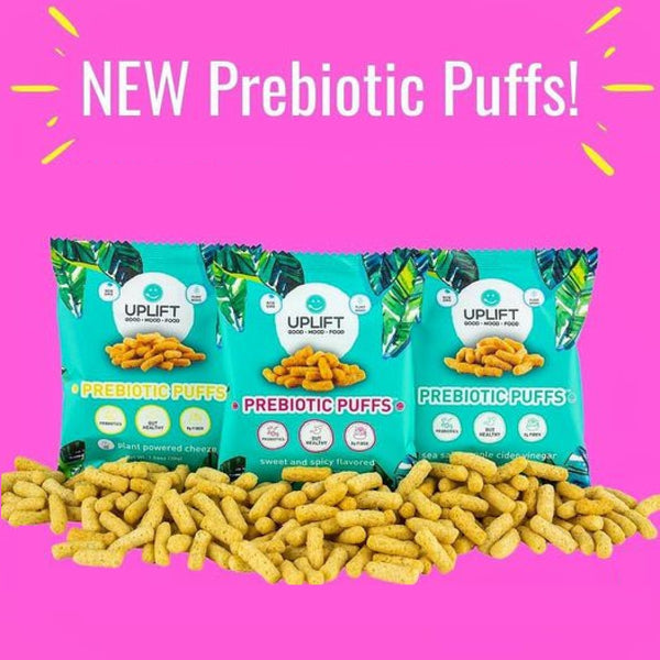 Prebiotic Protein Puffs by Uplift Foods