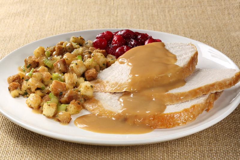 Turkey and Dressing with Gravy