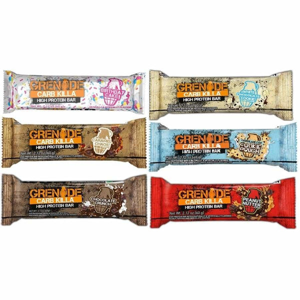 Crush Your Diet with Grenade Carb Killa Protein Bars