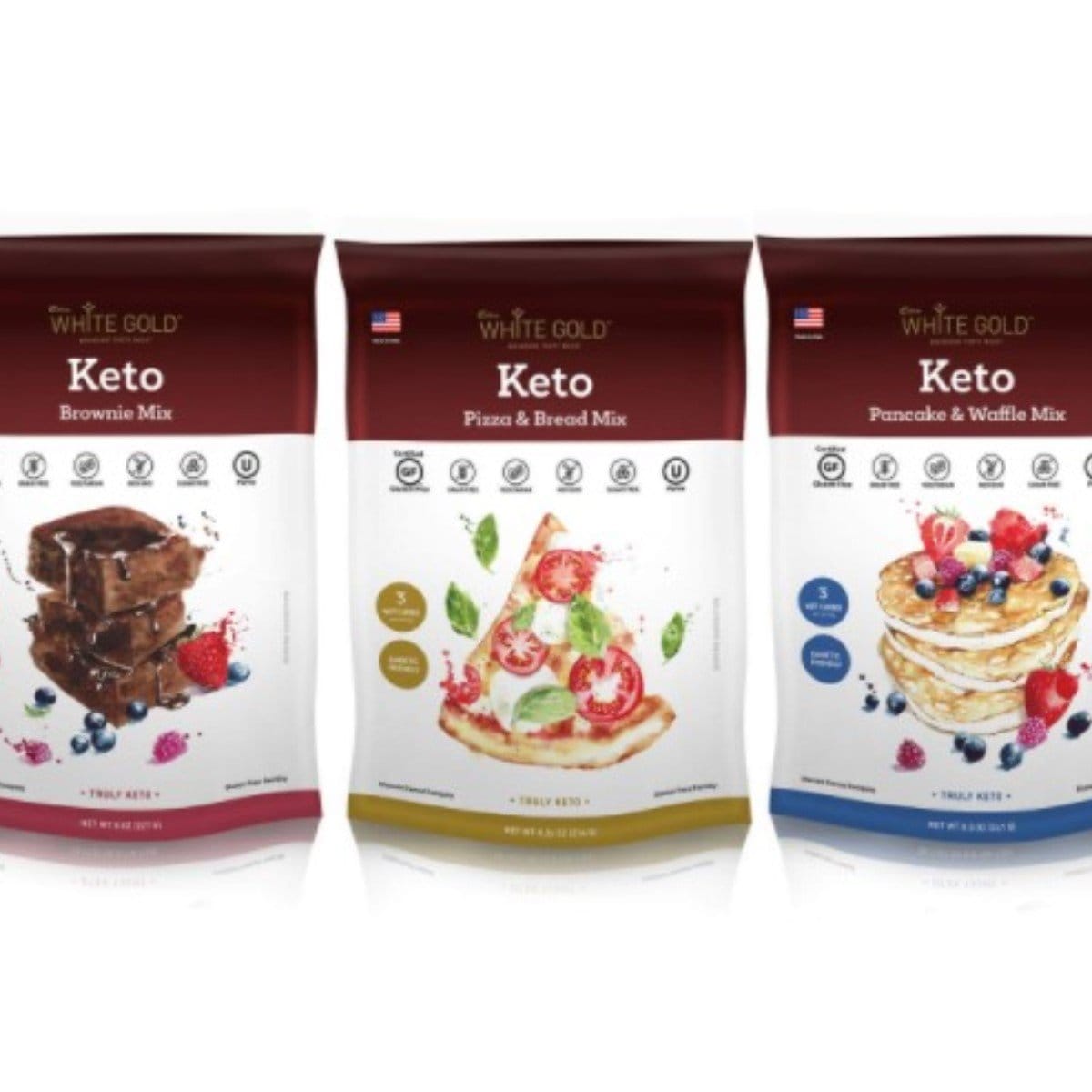 Extra White Gold Keto Baking Mixes