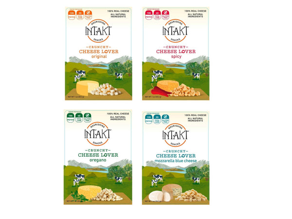 Intakt Cheese Snacks for an Intact Diet