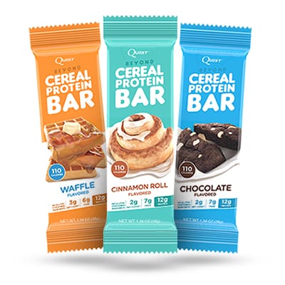 Quest Beyond Cereal Protein Bars have arrived!