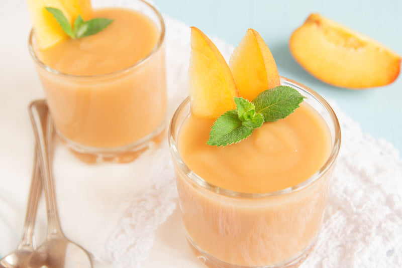 Peachy Smoothie for Two