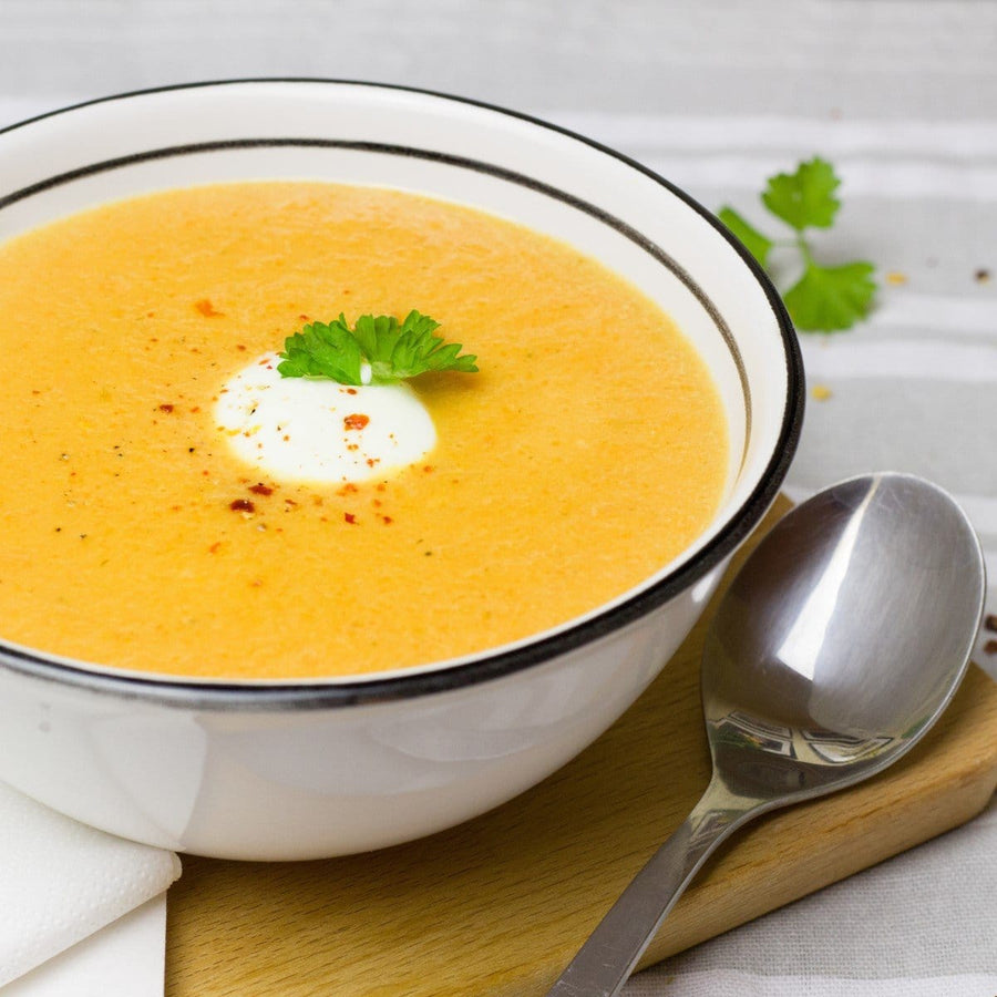 Warming up with a Bowl of Soup