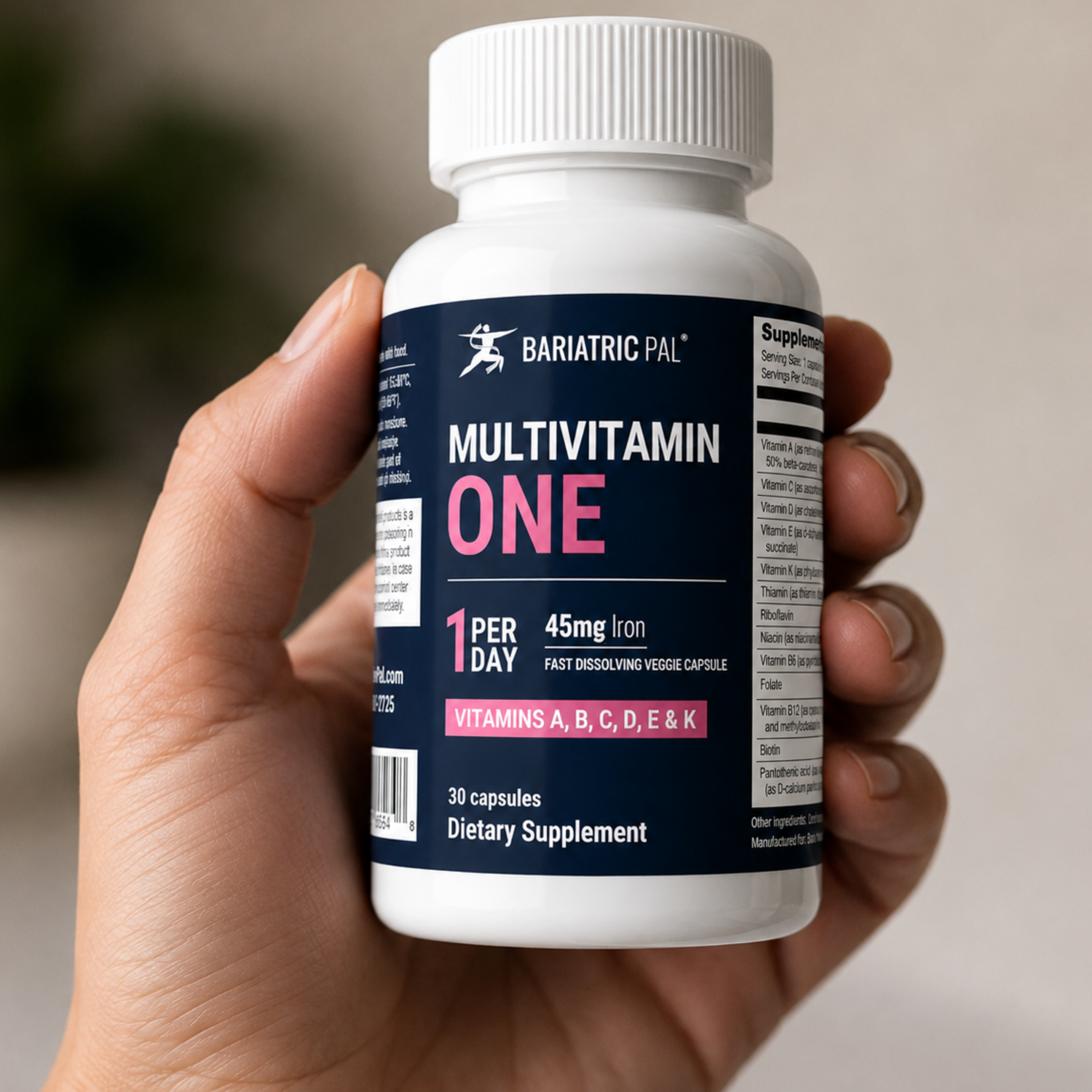 Bariatric & GLP-1 Capsule Vitamins & Supplements