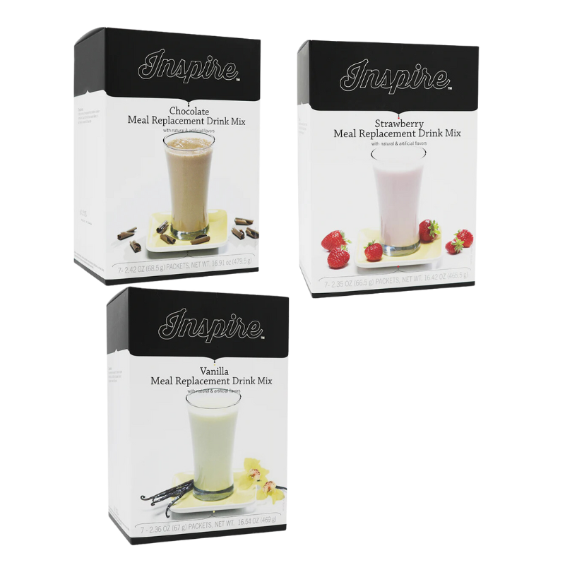 Personalized Inspire Very High Protein (35g) Shake Meal Replacement Bundle