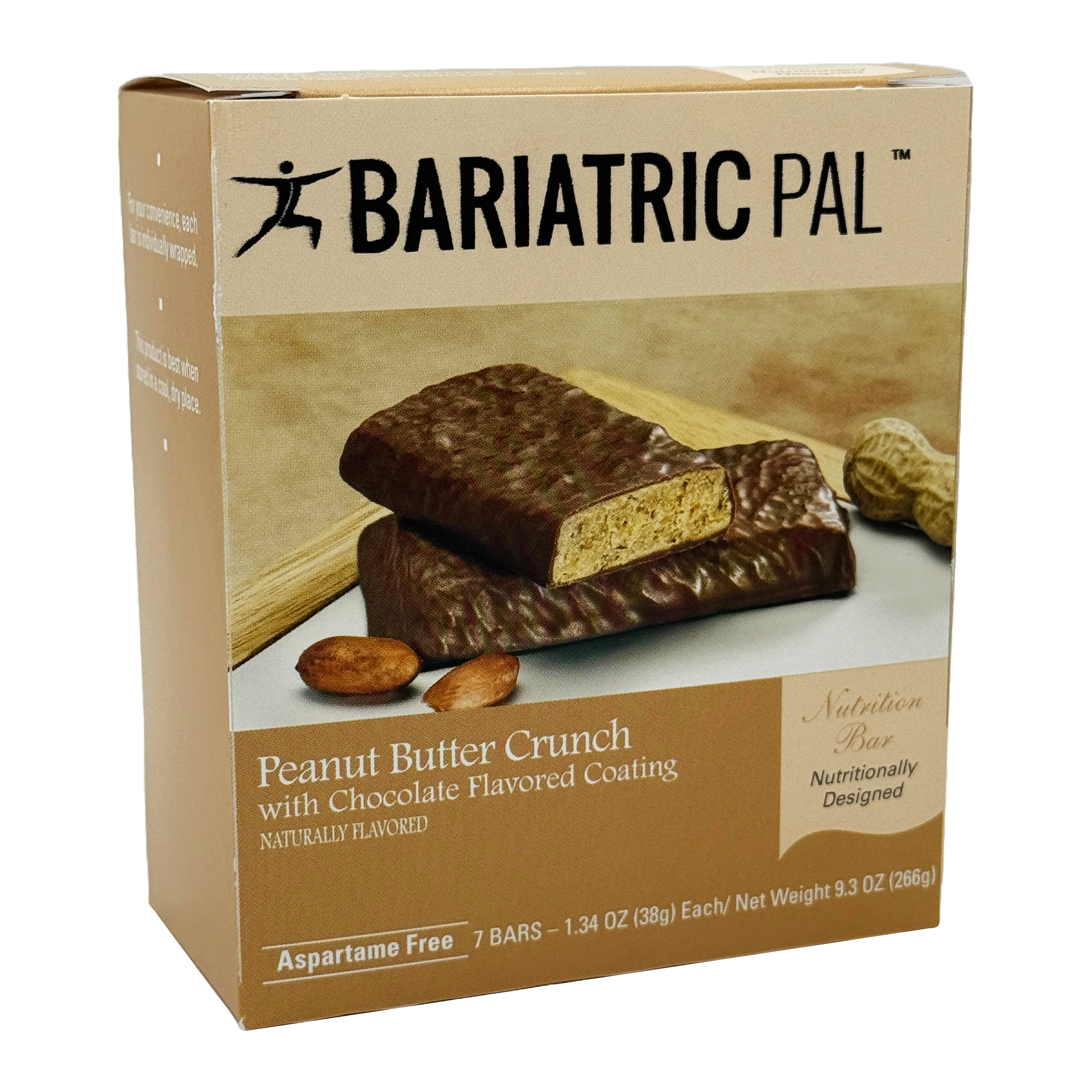 BariatricPal 10g Protein Snack Bars - Peanut Butter Crunch