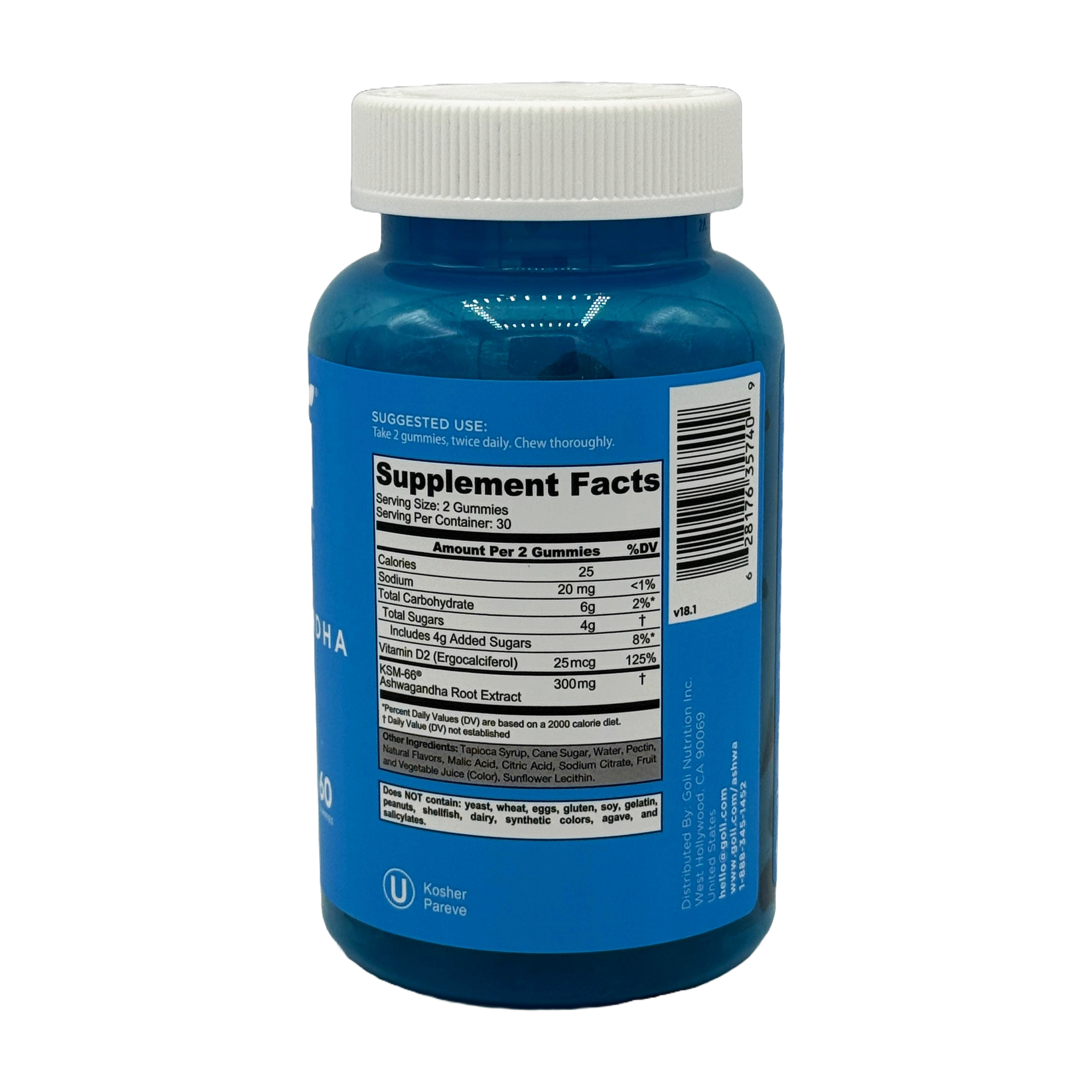 Goli Nutrition Ashwagandha Gummies