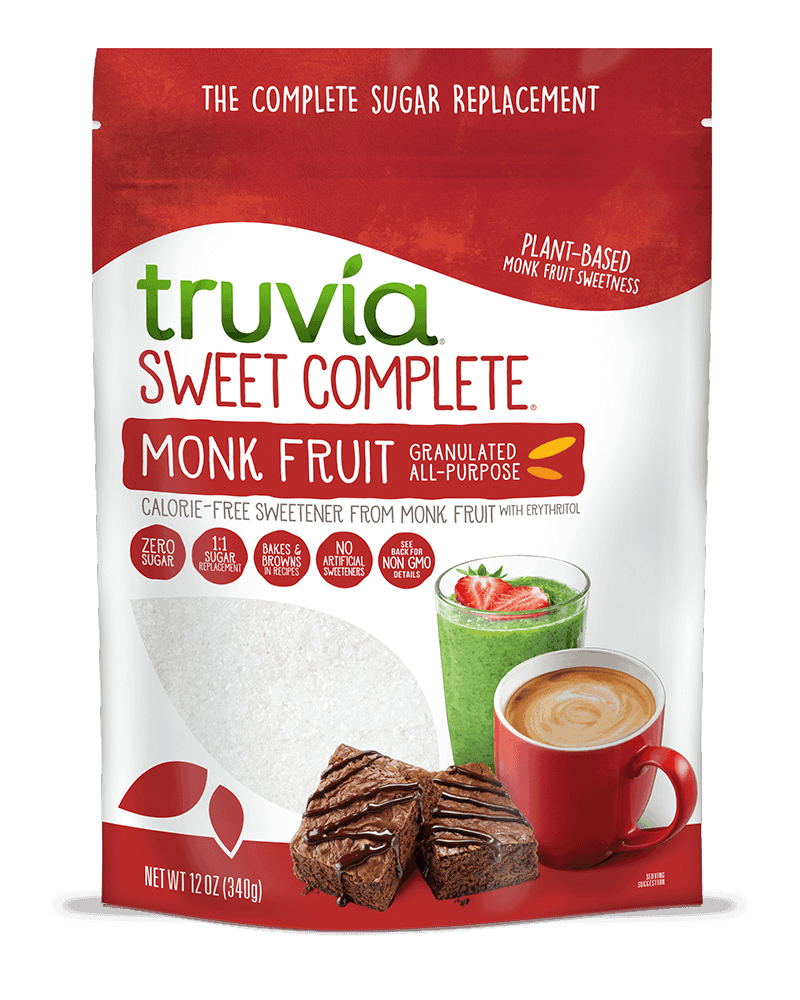 Truvia Sweet Complete® Granulated All-Purpose Monk Fruit Sweetener - 12 oz (340g) - High-quality Baking Products by Truvia at BariatricPal Store